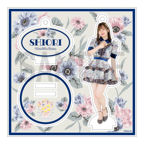 1青木詩織　SKE48 6期生10周年記念ライブ“じゅっしゅうねんわっしょーい”アクリルスタンドキーホルダー