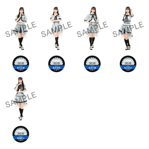 2025年壁写真GOODS アクリルスタンド 12期研究生（全5種）