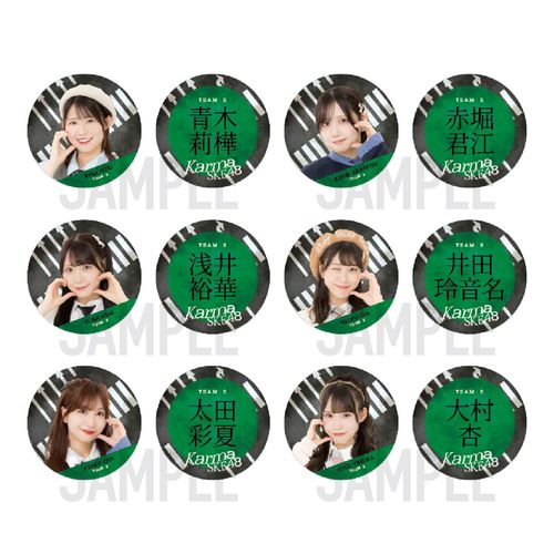 「Karma」缶バッジ（2個セット）【チームE】