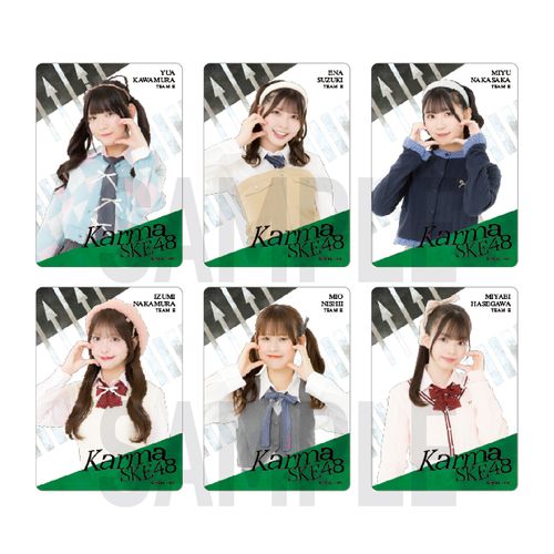 35th SG「Karma」チーム別クリアトレーディングカード（ランダム全13種+特別仕様13種）【チームE】