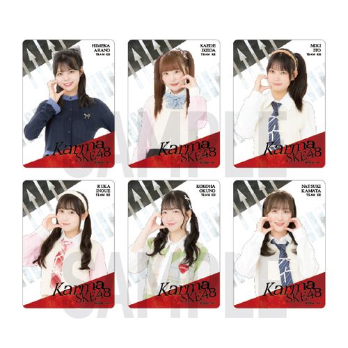 35th SG「Karma」チーム別クリアトレーディングカード（ランダム全10種+特別仕様10種）【チームKⅡ】