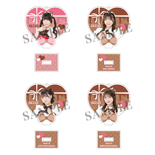 2026バレンタインアクリルキーホルダー(チームE)