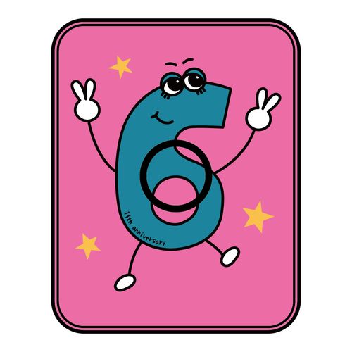 14周年記念期別スマホリング:6期生