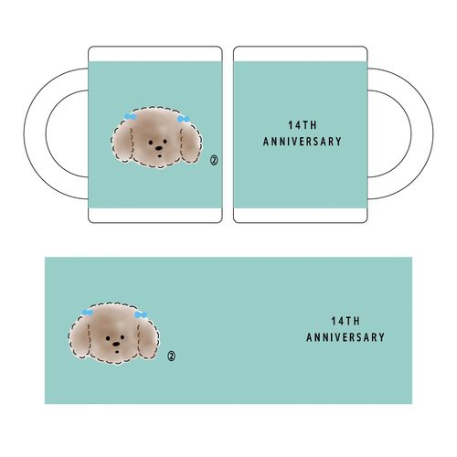 14周年記念期別マグカップ:2期生