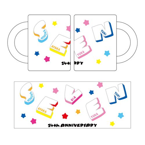14周年記念期別マグカップ:7期生