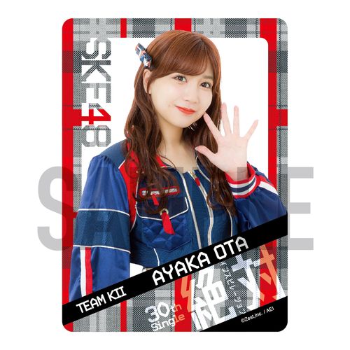 SKE48 30thSG 「絶対インスピレーション」トレーディングカード【チームKⅡ】(ランダム全16種)