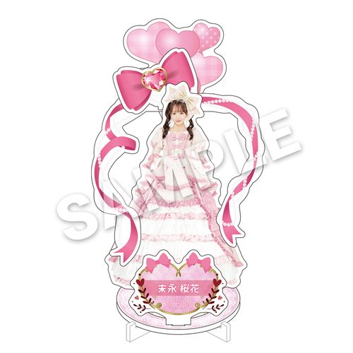 SKE48 末永桜花卒業記念ジオラマアクリルスタンド