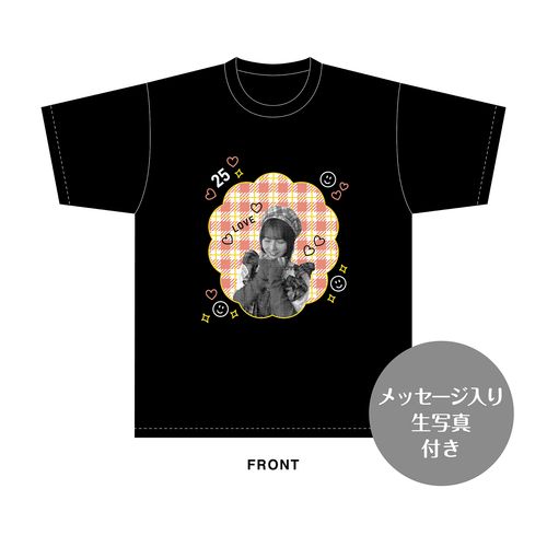 原優寧　生誕記念Tシャツ＆メッセージ入り生写真（2026年11月度）