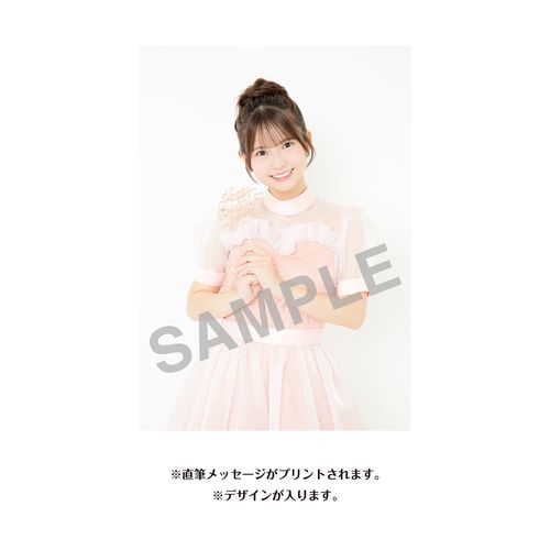 原優寧　生誕記念Tシャツ＆メッセージ入り生写真（2026年11月度）