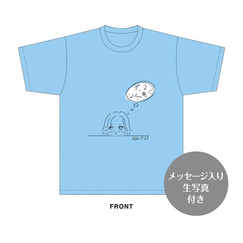 久保田怜　生誕記念Tシャツ＆メッセージ入り生写真（2026年11月度）