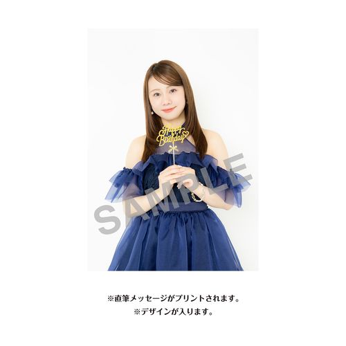 松本慈子　生誕記念Tシャツ＆メッセージ入り生写真（2026年11月度）