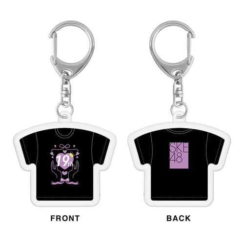 太田愛恵　生誕記念Tシャツ型アクリルキーホルダー（2026年12月度）