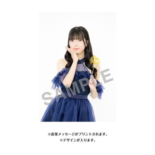 太田愛恵　生誕記念Tシャツ＆メッセージ入り生写真（2026年12月度）