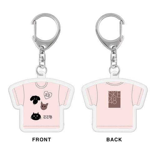 鈴木恋奈　生誕記念Tシャツ型アクリルキーホルダー（2026年12月度）