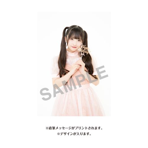 鈴木恋奈　生誕記念Tシャツ＆メッセージ入り生写真（2026年12月度）