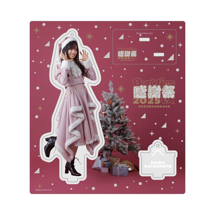 櫻坂46 勝又春 2025年サンタ衣装 直筆サイン入り生写真 チュウ 商品詳細ページ | 櫻坂46 OFFICIAL GOODS STORE | 【通常配送