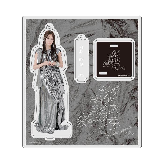 櫻坂46 生写真 ローソン 向井純葉 ブロマイド アクリルスタンド い*ち様 ローソン 櫻坂46 コラボ アクリルスタンド ブロマイド 守屋