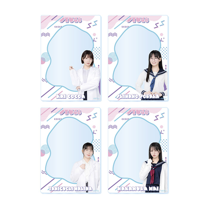 STU48 ランダムアクリルカード(メガネコーデ)