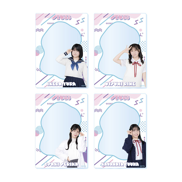 STU48 ランダムアクリルカード(メガネコーデ)