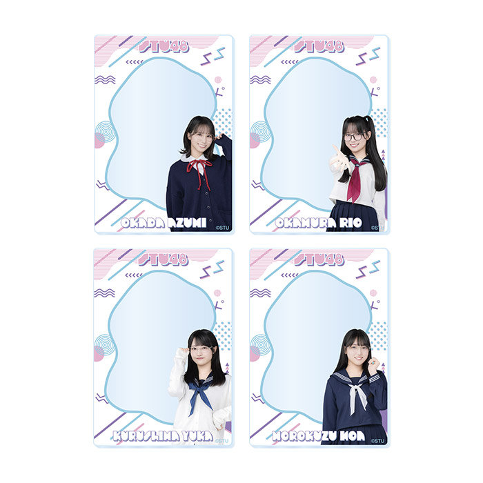 STU48 ランダムアクリルカード(メガネコーデ)