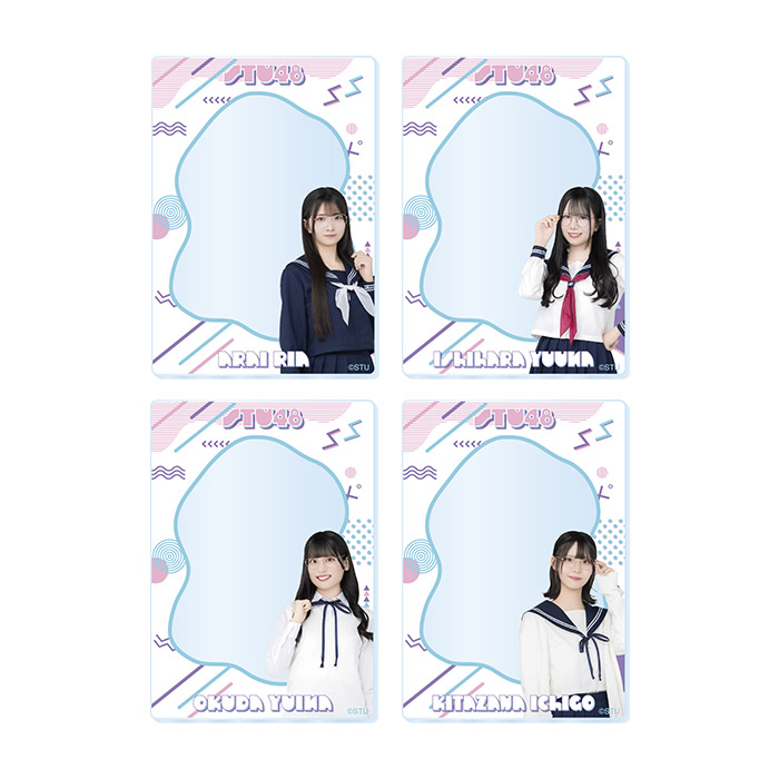 STU48 ランダムアクリルカード(メガネコーデ)