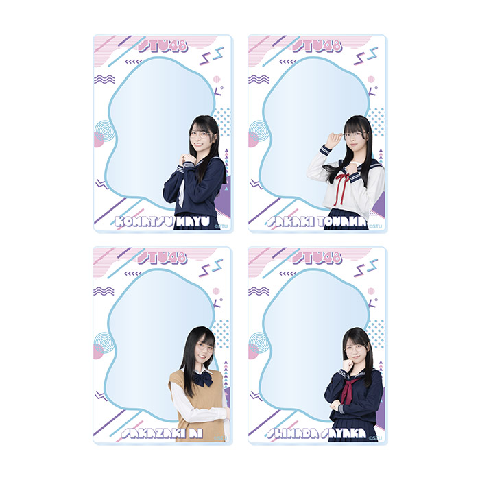 STU48 ランダムアクリルカード(メガネコーデ)