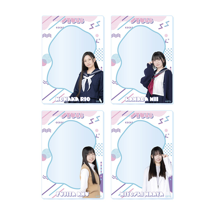 STU48 ランダムアクリルカード(メガネコーデ)