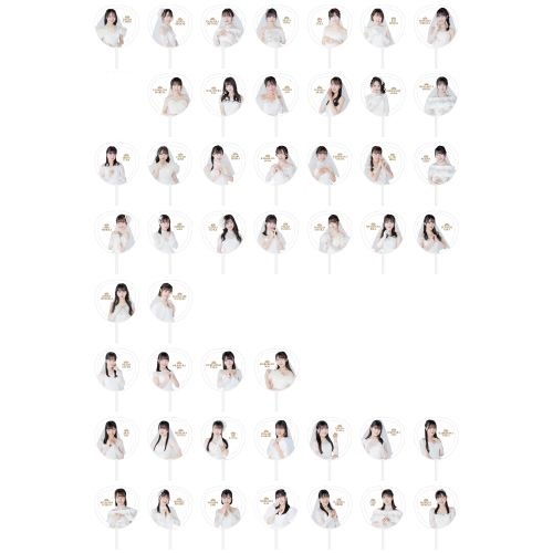 STU48 個別BIGうちわ(ウエディングドレス)