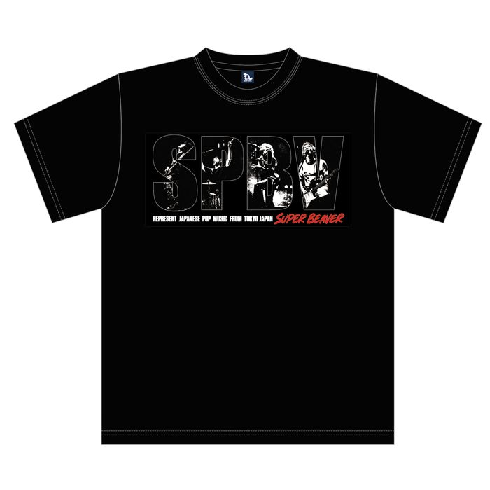 SPBVフォトTシャツ/ブラック