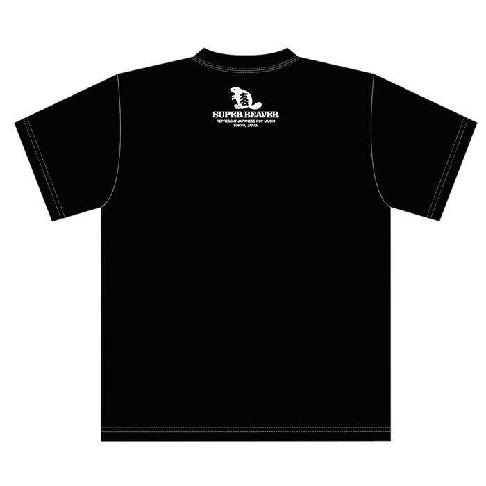 SPBVフォトTシャツ/ブラック