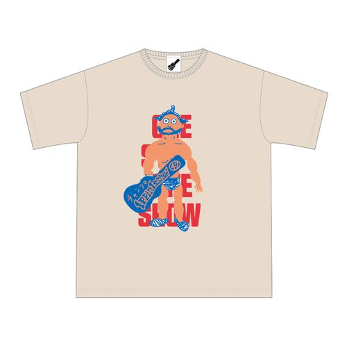 おでかけチャンプBIG Tシャツ　ヴィンテージナチュラル