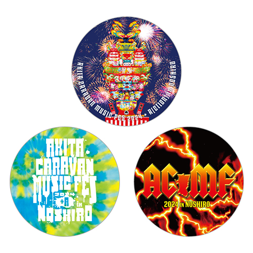 2024 秋田フェス 缶バッジ