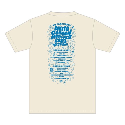 商品詳細ページ | 高橋優 OFFICIAL STORE | 2023秋田フェスTシャツ