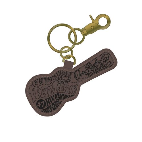 ギターロゴキーホルダー