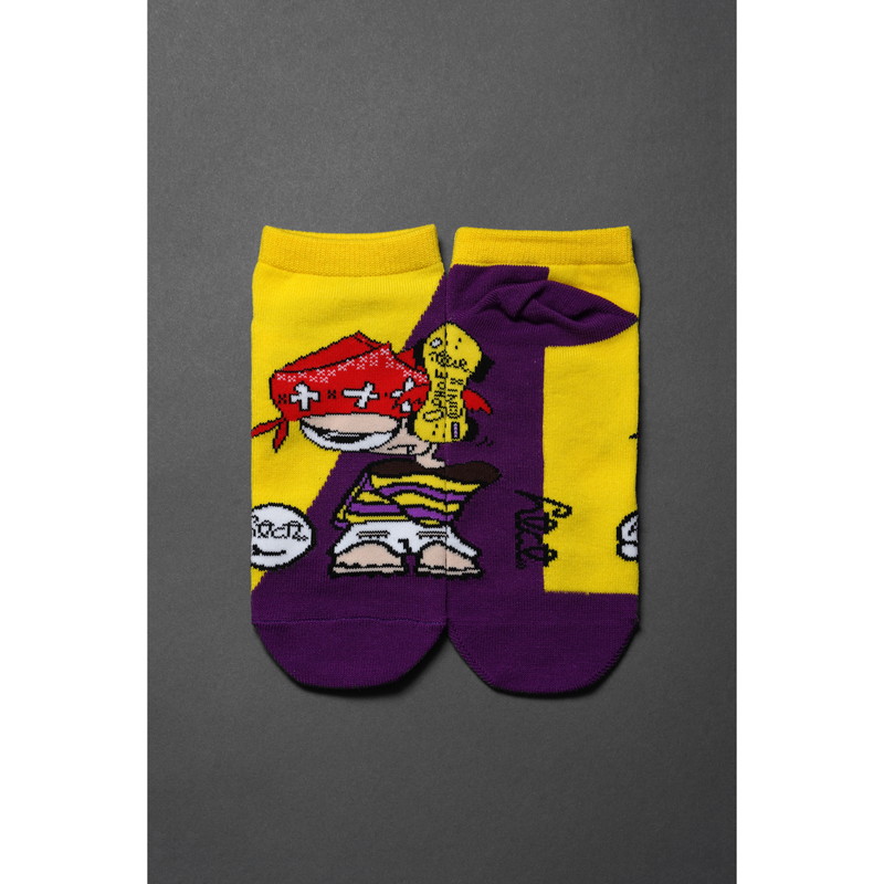 【TAKUYA∞の創り方】キャラクターソックス ver.B/イエロー