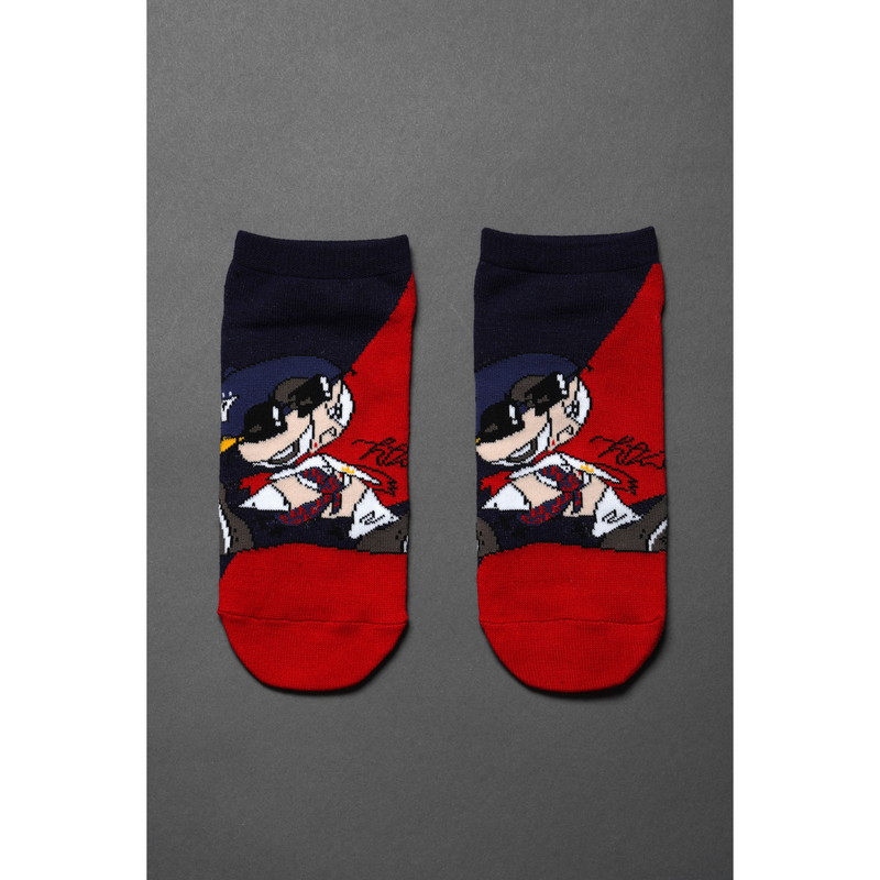 【TAKUYA∞の創り方】キャラクターソックス ver.C/ネイビー