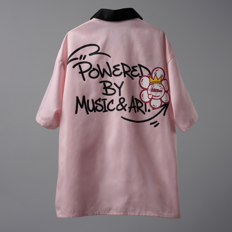 Clubhaus | tangramピンク ハーフジップシャツ XL 商品詳細ページ | Artist Goods Store | 【TAKUYA∞の創り方】ハーフ