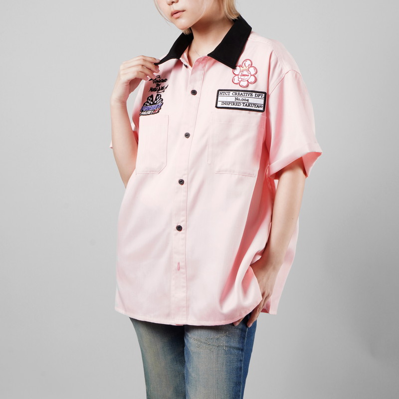 randy ビジューバルーンシャツアンサンブルー ピンク 商品詳細ページ | Artist Goods Store | 【TAKUYA∞の創り方】ワーク