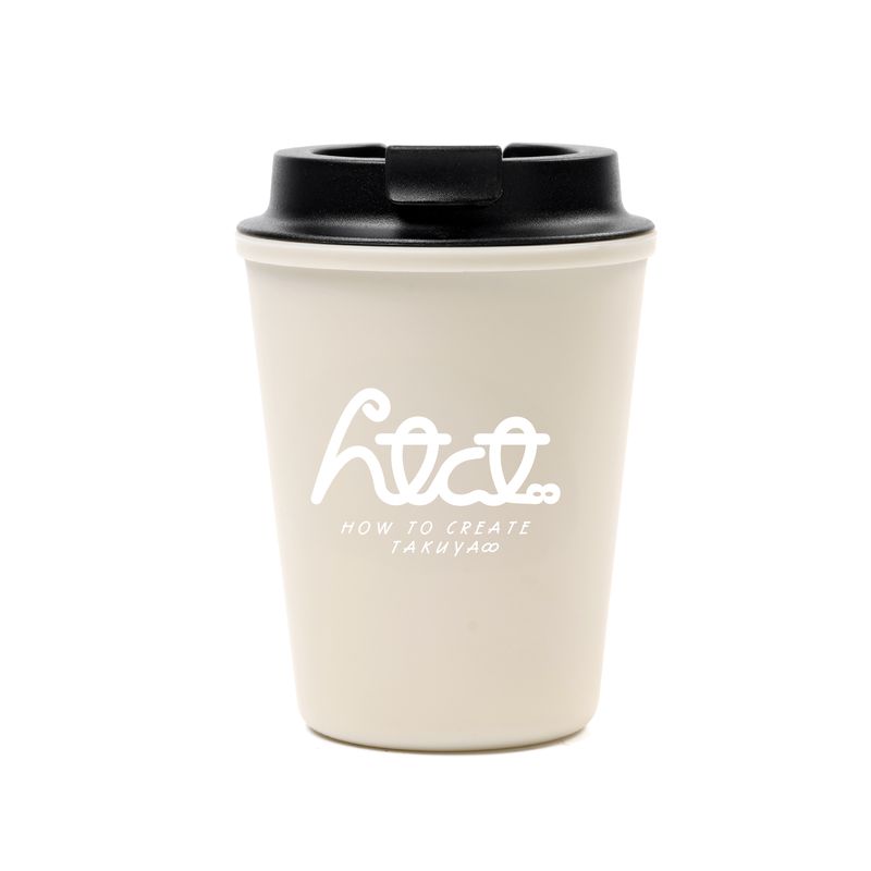 TAKUYA∞の創り方★ウォールマグhtct∞スモークロゴ白/ベージュ★新品 商品詳細ページ | Artist Goods Store | 【TAKUYA∞の創り方】ウォール