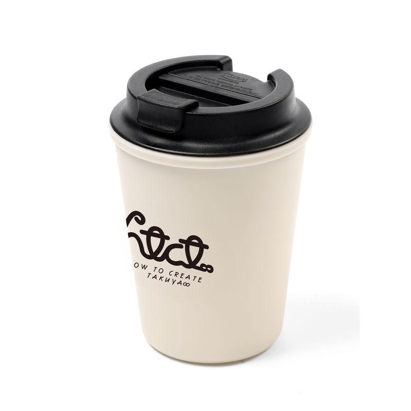 TAKUYA∞の創り方★ウォールマグhtct∞スモークロゴ白/ベージュ★新品 商品詳細ページ | Artist Goods Store | 【TAKUYA∞の創り方】ウォール