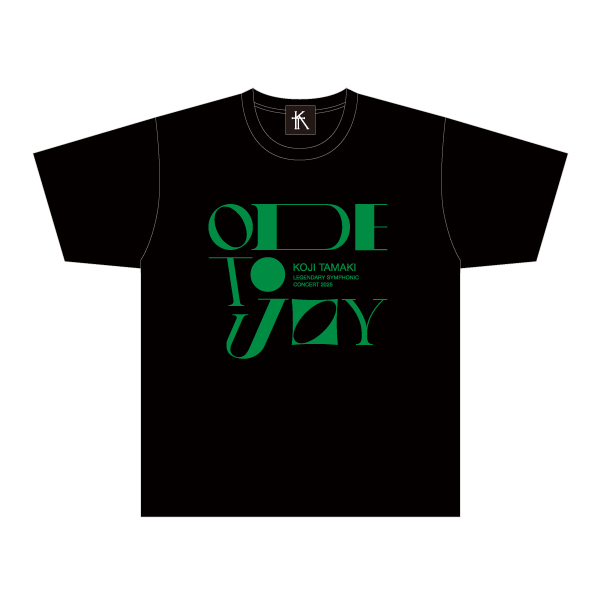ODE TO JOY ツアーTシャツ【ブラック】