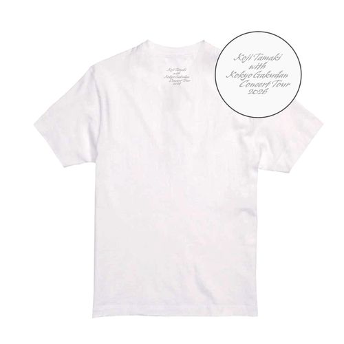 ファンファーレ!! ツアーTシャツ【ホワイト】