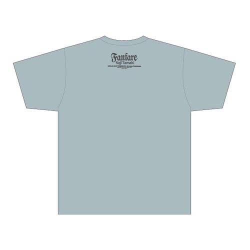 Fanfare ツアーTシャツ【アシッドブルー】