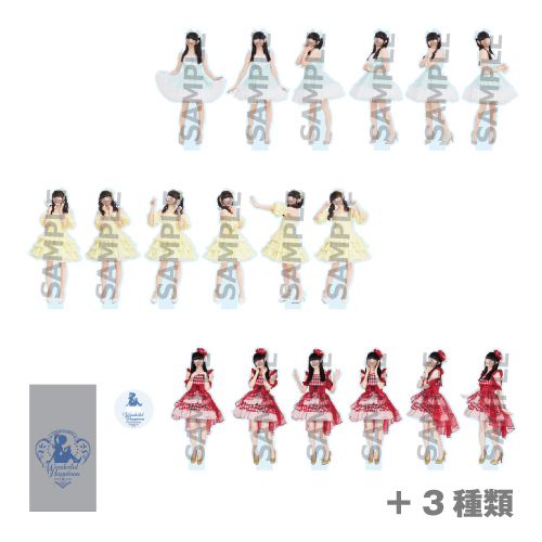 【LOVE LIVE 2025 *Wonderful Happiness*】ミニアクリルスタンドくじ（第2弾）（ランダム全 18 種＋３種：台座付き） 