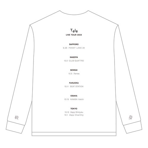 「祝　／　呪 」 ロングスリーブTシャツ