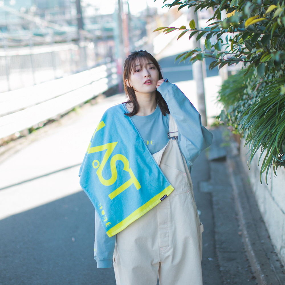 HOME ロンT  [アシッドブルー]