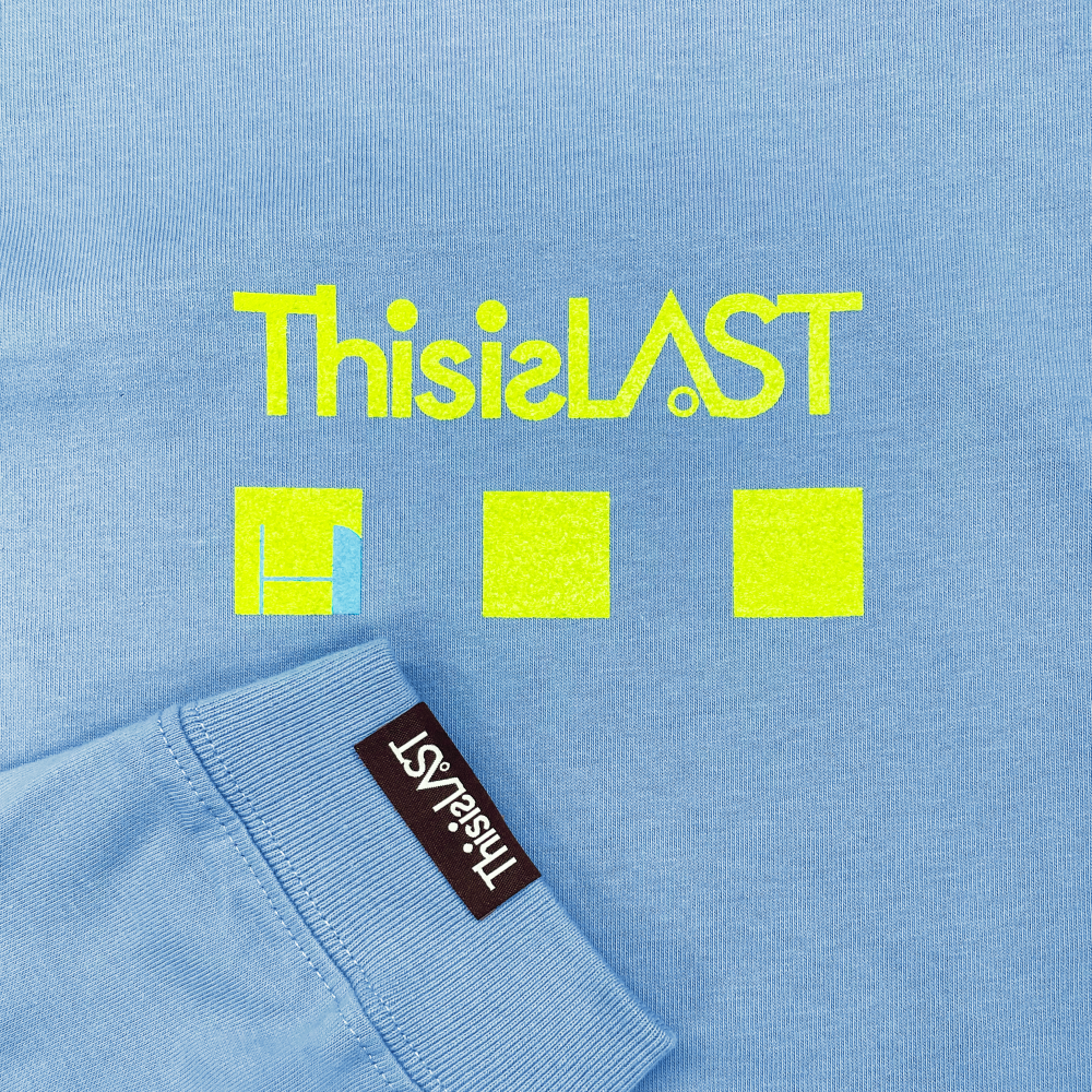 HOME ロンT  [アシッドブルー]