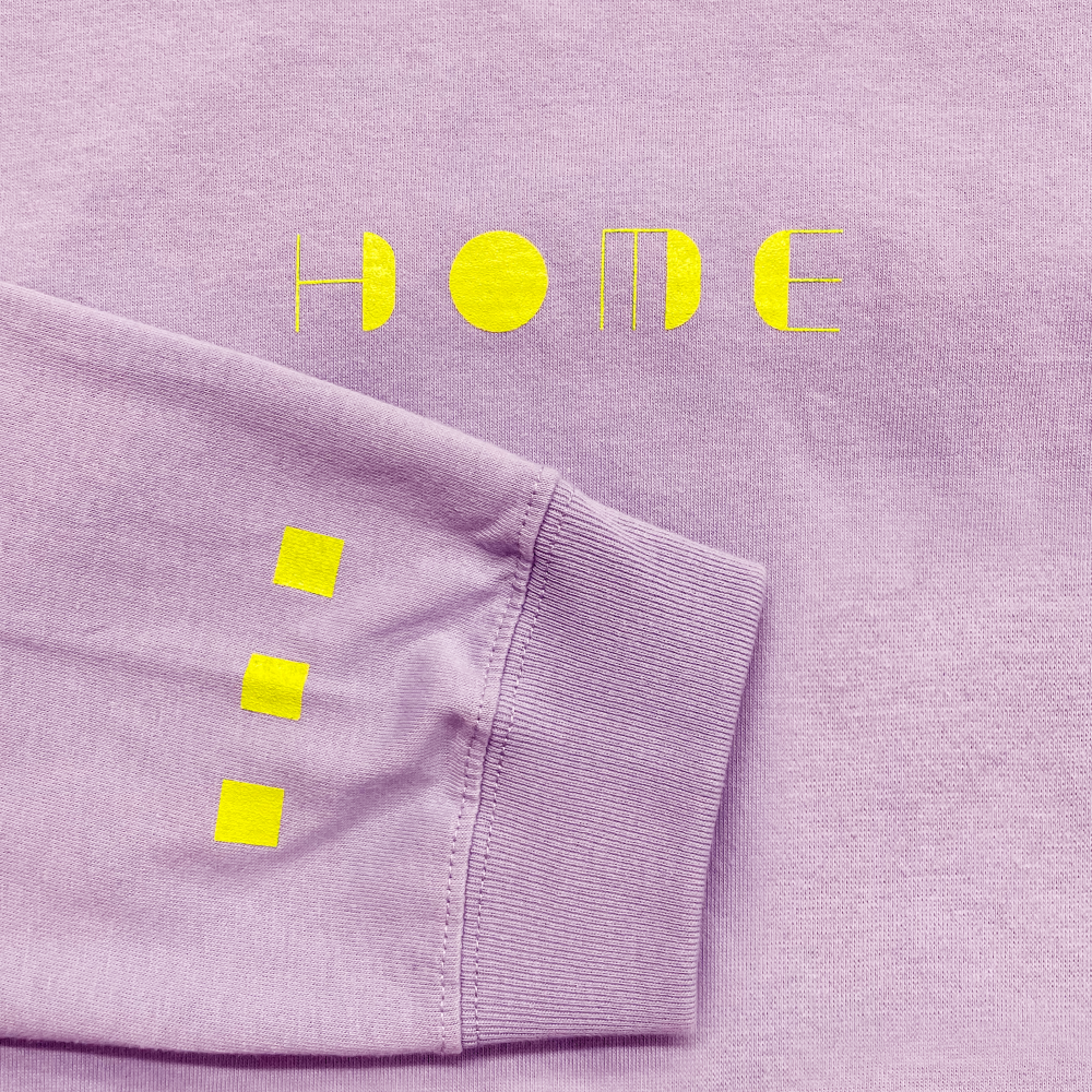 HOME ロンT  [スモーキーパープル]