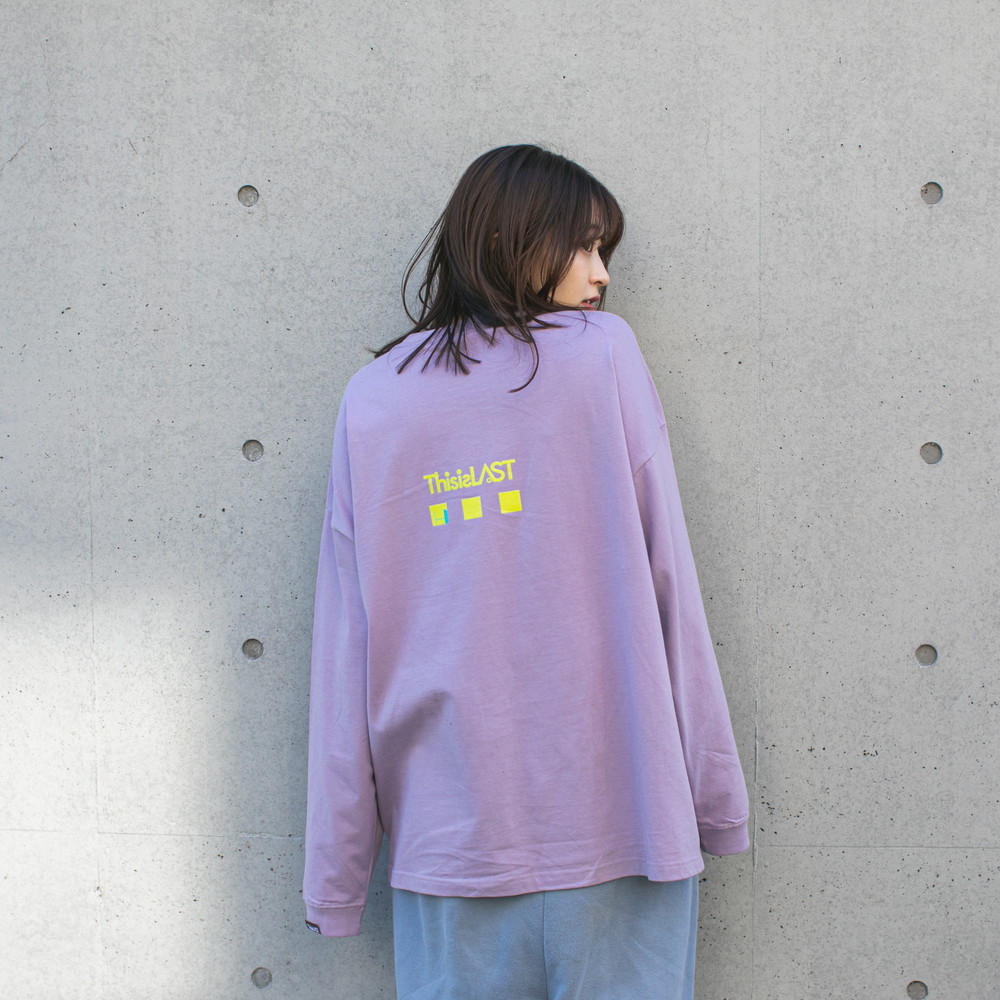 HOME ロンT  [スモーキーパープル]