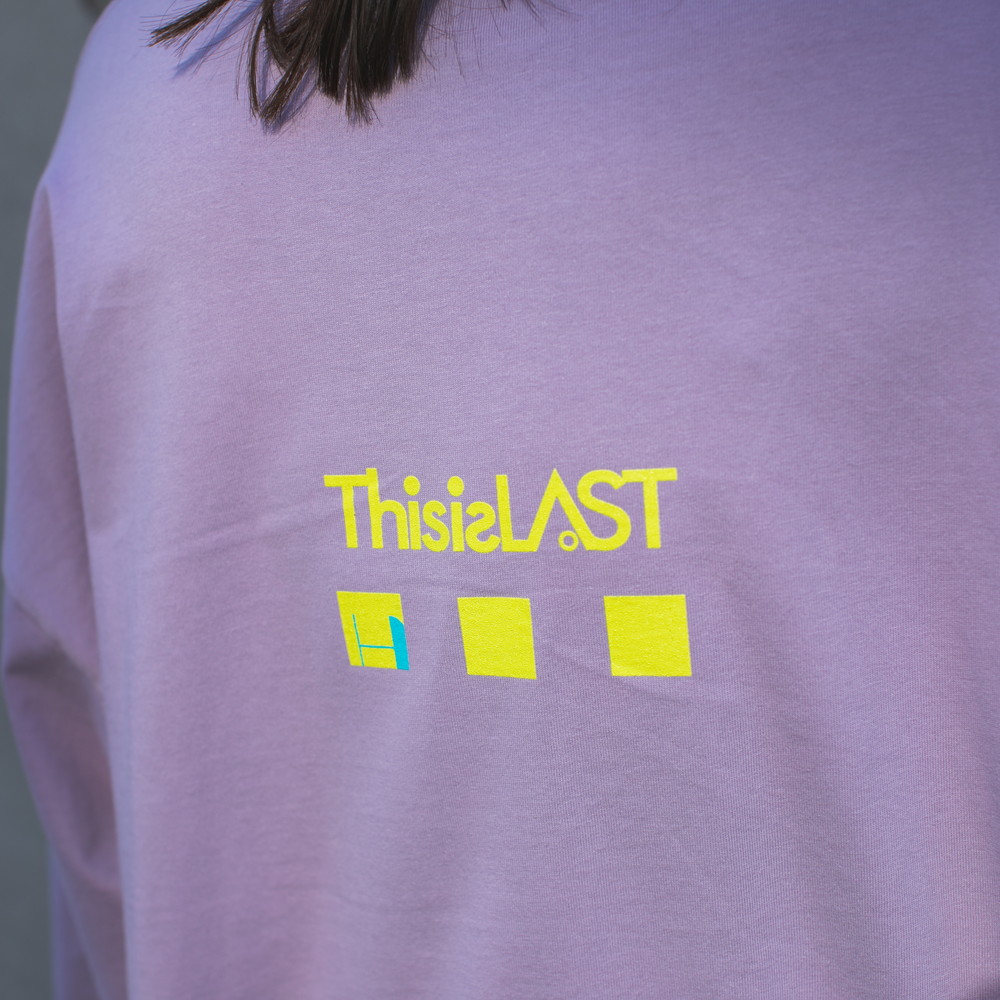 HOME ロンT  [スモーキーパープル]